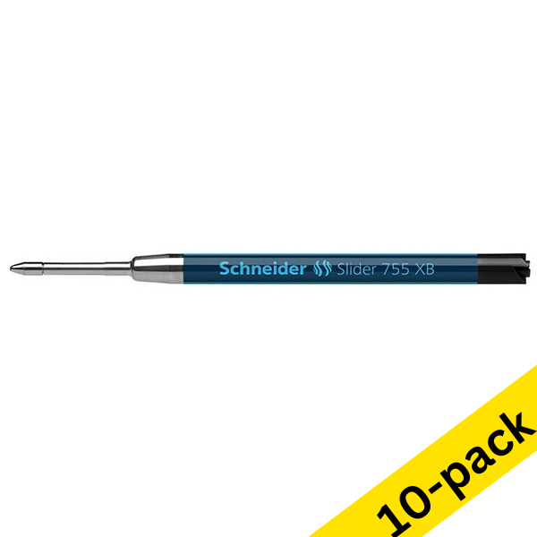 Ballpoint pen refill | black | Schneider Slider 775 XB | 10-pack 239973 - 1
