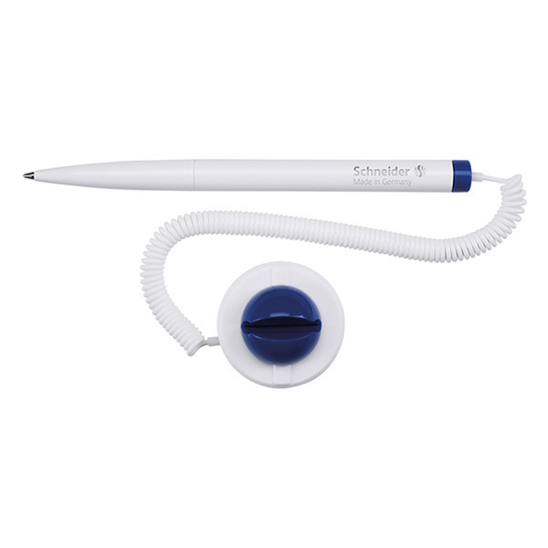 Desk pen | white (blue ink) | Schneider Klick-fix 217228 - 2