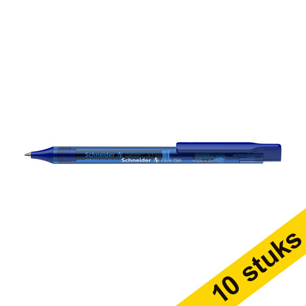 Schneider Fave blue gel pen (10-pack) 217273 - 1