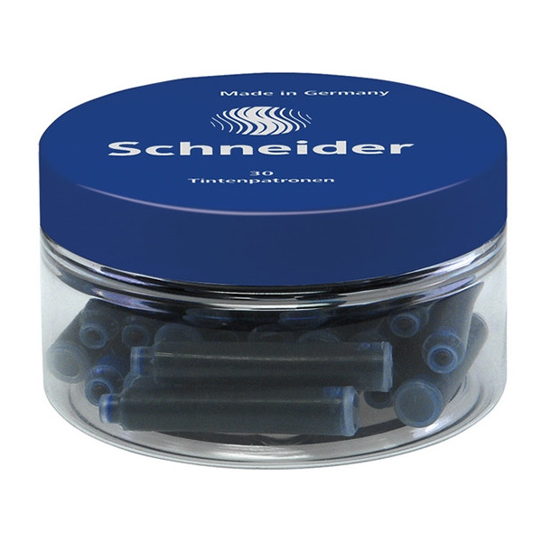 Fountain pen refill | blue | Schneider | 30-pack 217226 - 1