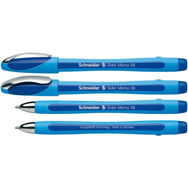 Schneider Slider Memo XB blue ballpoint pen S-150203 217076 - 1