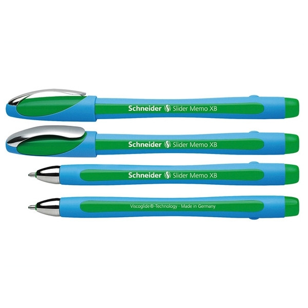 Schneider Slider Memo XB green  ballpoint pen S-150204 217127 - 1