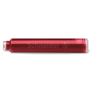 Schneider red ink cartridges (6-pack) S-6602 217140 - 1