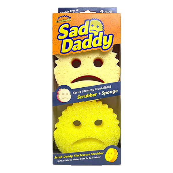 Scrub Daddy Sponge Set - Scrub Mommy Power Flower Dual- Sided