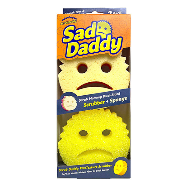 Scrub Daddy & Scrub Mommy sponge | Sad Cranky Couple | 2-pack SSC01042 - 1