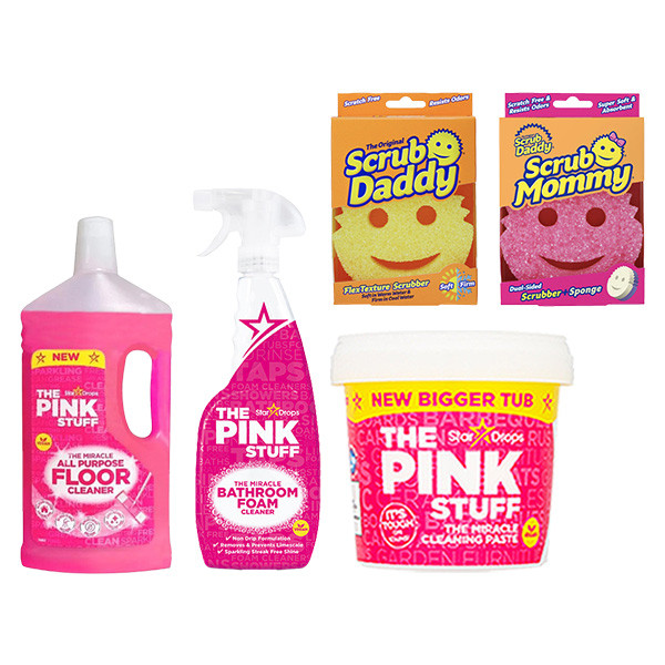 Scrub Daddy + The Pink Stuff | Cleaning set  SPI00045 - 1