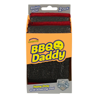 Scrub Daddy | BBQ Daddy scour steel sponges | 2-pack