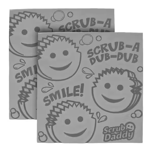 Scrub Daddy | Damp duster towel | grey | 2-pack SSC01063 - 2