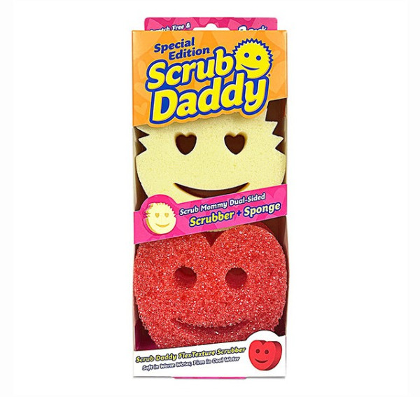 Scrub Daddy | Scrub Daddy & Scrub Mommy heart shapes | Special Edition Valentine's Day (2-pack)  SSC01027 - 1
