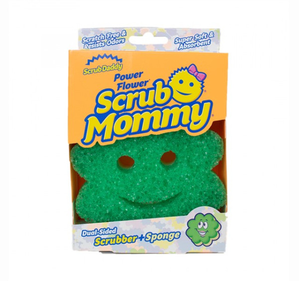 Scrub Daddy | Scrub Mommy green flower | Special Edition Spring  SSC00253 - 1