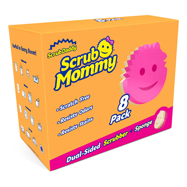 Scrub Daddy | Scrub Mommy pink sponges (8-pack)  SSC01030 - 1