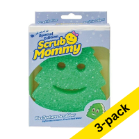 Scrub Daddy | Scrub Mommy sponge | Sepcial Edition Christmas Tree | 3-pack