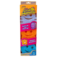 Scrub Daddy | Scrub Mommy sponge | Special Edition Summer Shapes | 3-pack SSC01107