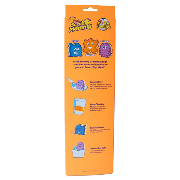 Scrub Daddy | Scrub Mommy sponge | Special Edition Summer Shapes | 3-pack SSC01107 - 2