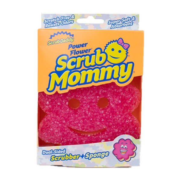 Scrub Daddy | Scrub Mommy sponge | pink | Special Edition Spring Power Flower SSC00252 - 1