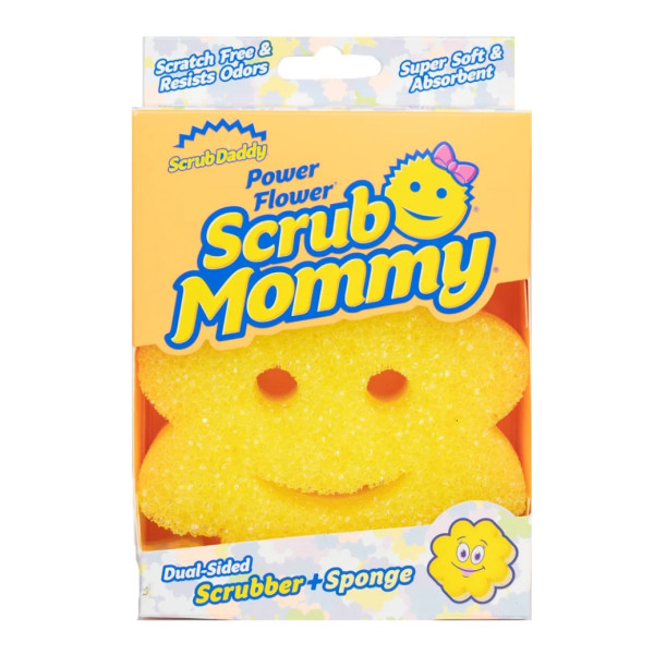 Scrub Daddy | Scrub Mommy sponge | yellow | Special Edition Spring Power Flower SSC00254 - 1