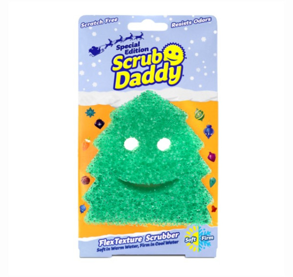 Scrub Daddy Christmas tree sponge | Special Edition Christmas  SSC00227 - 1