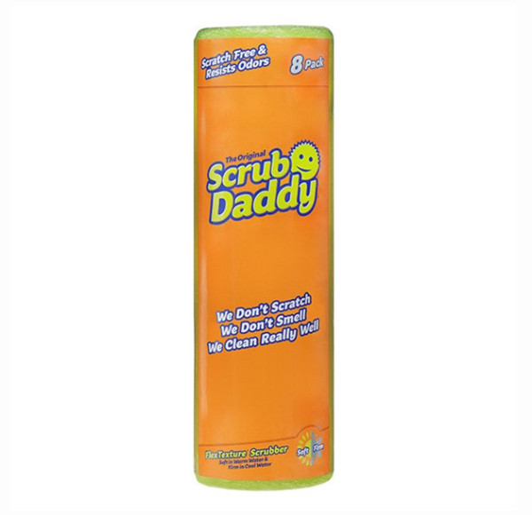 Scrub Daddy Original yellow sponges (8-pack)  SSC01008 - 1