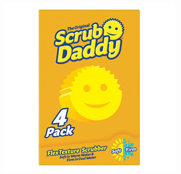 Scrub Daddy yellow sponges (4-pack)  SSC01005 - 1
