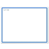 Seiko SLP-NB nametags blue 54 x 70 mm (160 labels) 42100618 149052