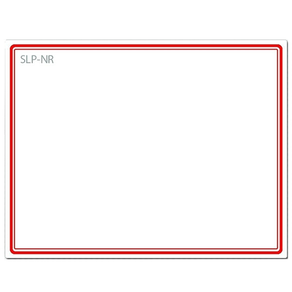 Seiko SLP NO nametags red 54 x 70 mm (160 labels) 42100619 149054 - 1
