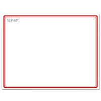 Seiko SLP NO nametags red 54 x 70 mm (160 labels) 42100619 149054