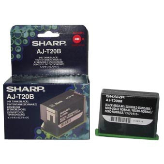Sharp AJ-T20B black ink cartridge (original) AJ-T20B 039000 - 1