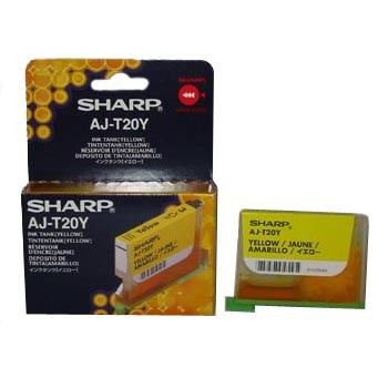 Sharp AJ-T20Y yellow ink cartridge (original) AJ-T20Y 039020 - 1
