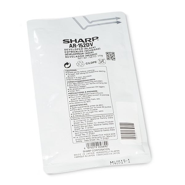 Sharp AR-152DV developer (original Sharp) 082470 - 1