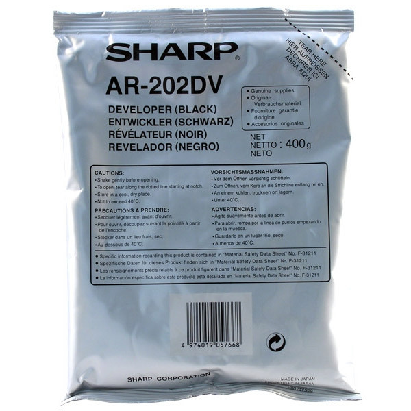 Sharp AR-202DV developer (original Sharp) 032389 - 1