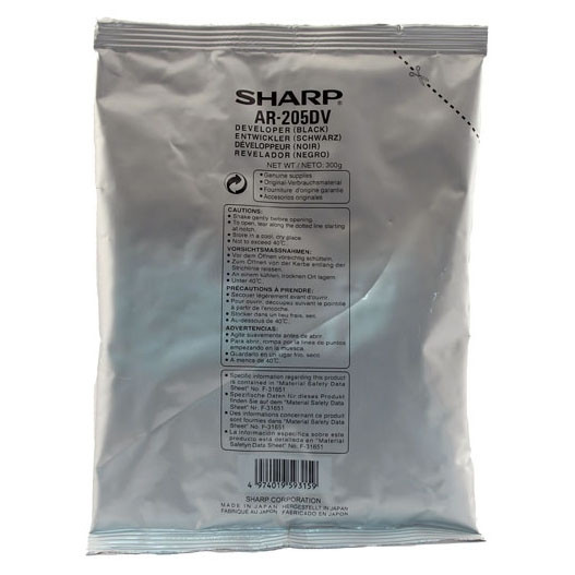 Sharp AR-205DV developer (original Sharp) 082272 - 1