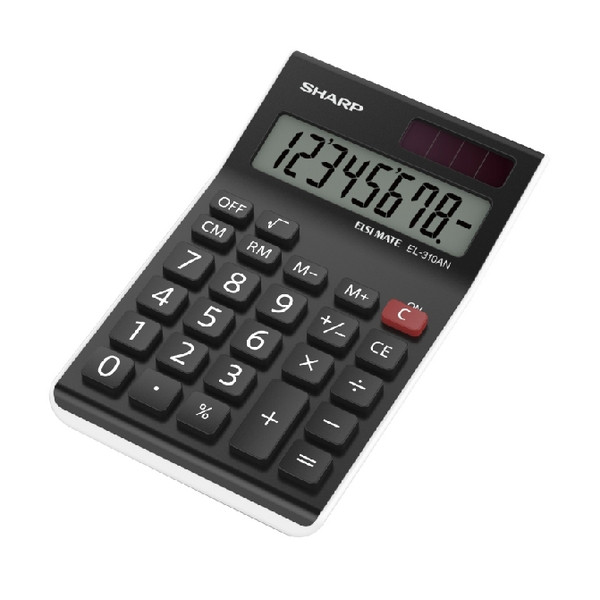 Desktop calculator | Sharp EL310AN black 8-digit 246151 - 1