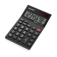 Sharp EL310AN black 8-digit desktop calculator SH79374 246151