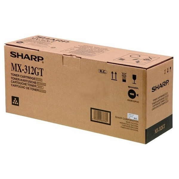 Sharp MX-312GT black toner (original) MX-312GT 082262 - 1