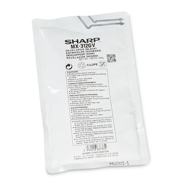 Sharp MX-312GV developer (original Sharp) 082266 - 1