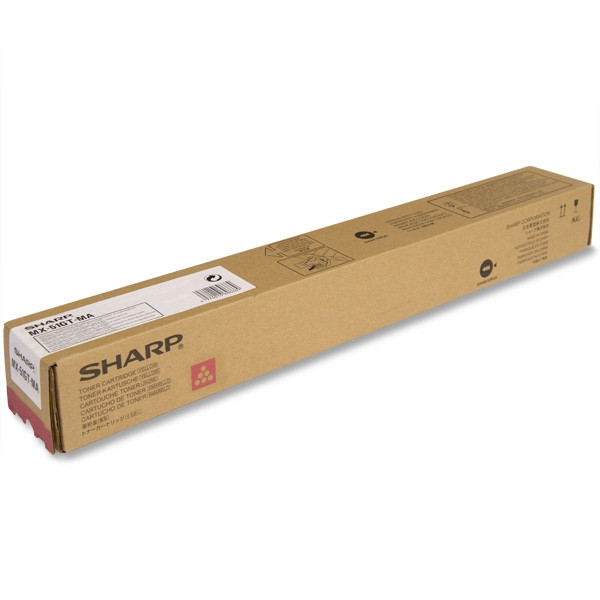 Sharp MX-51GTMA magenta toner (original Sharp) MX51GTMA 082278 - 1