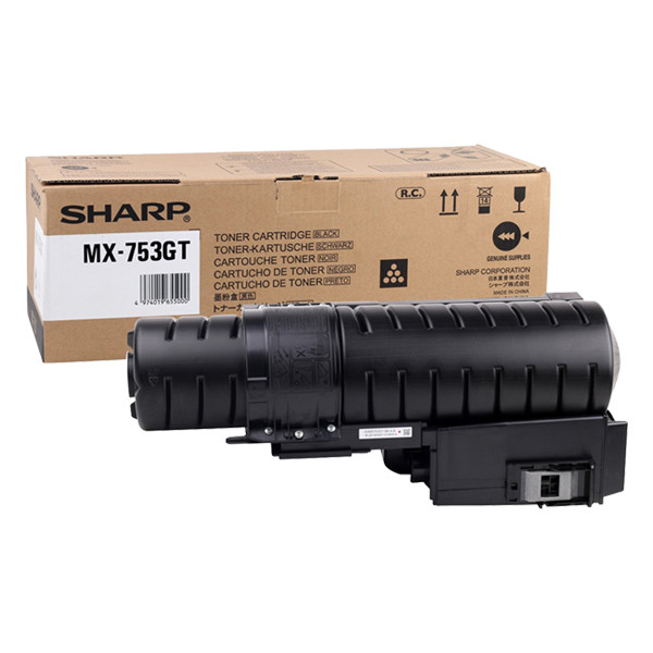 Sharp MX-753GT black toner (original) MX753GT 082364 - 1