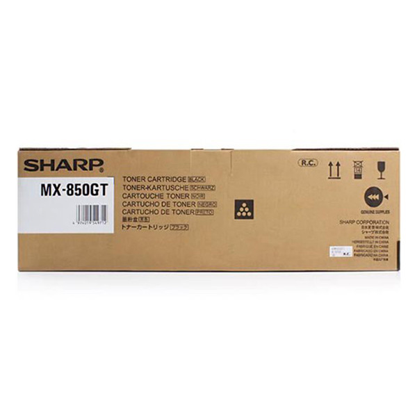 Sharp MX-850GT black toner (original) MX850GT 082544 - 1