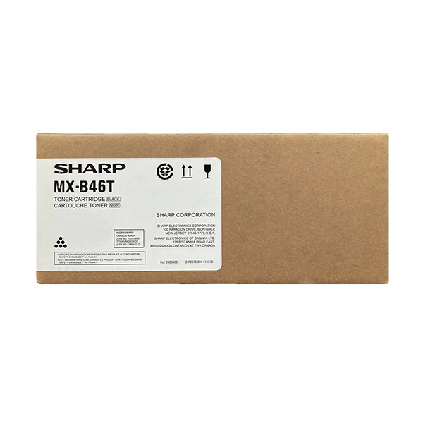 Sharp MX-B46T black toner (original Sharp) MXB46T 082980 - 1