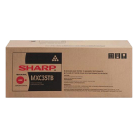 Sharp MX-C35TB black toner (original Sharp) MXC35TB 082922