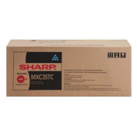 Sharp MX-C35TC cyan toner (original Sharp) MXC35TC 082924