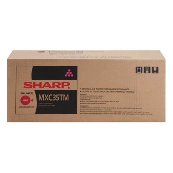 Sharp MX-C35TM magenta toner (original Sharp) MXC35TM 082926 - 1