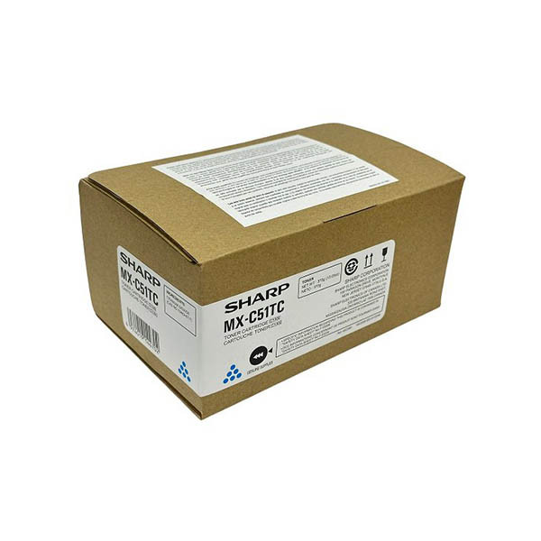 Sharp MX-C51TC cyan toner (original Sharp) 038924 - 1