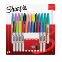 Sharpie Marker Fine Assorted (24-pack)  068810