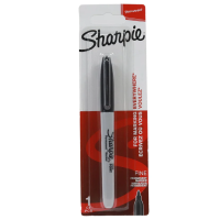Sharpie black carded permanent marker 520058