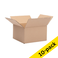 Shipping box 200mm x 200mm x 110mm | 123ink 10-pack 301868