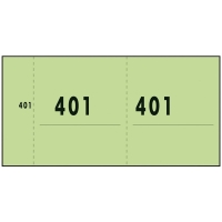 Sigel Expres green 1-1000 number pad (10 pads of 100 sheets) 76153 208550