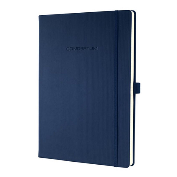 Notebook lined A5 | dark blue | Sigel Conceptum | 97 sheets 221422 - 1