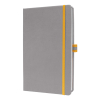 Notebook lined A5 | light grey | Sigel Linescape | 88 sheets 221427 - 1