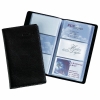 Sigel black business card folder (120 card)
